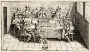 Musizierszene aus Johann Martin Rubert, Musikalischer ARJEN Erster Teil, Stralsund 1647 (Universitätsbibliothek Kassel)