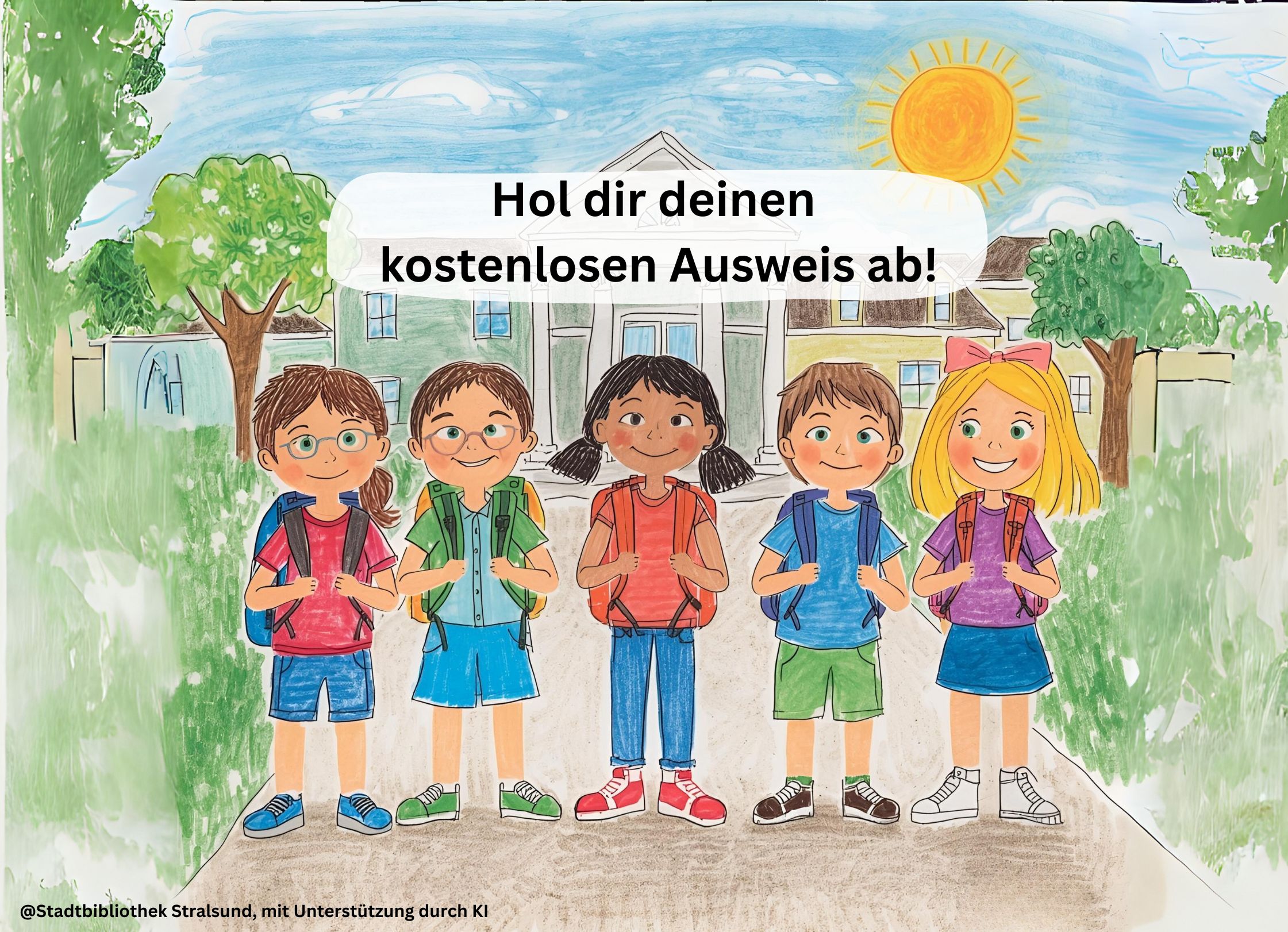 Schulstartaktion Kinderbibliothek Webseite